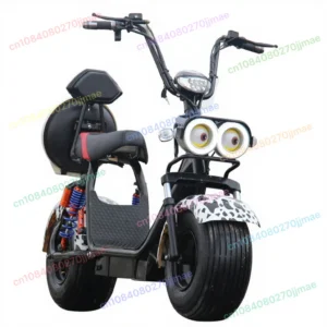 Nouveau véhicule électrique grand pneu large scooter adulte véhicule tout-terrain à deux roues batterie voiture scooter moto voiture de sport