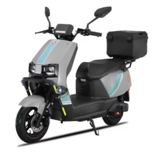 Scooter électrique longue portée à grande vitesse avec grande boîte de rangement, cyclomoteur électrique durable pour la livraison et les déplacements quotidiens, vente en gros