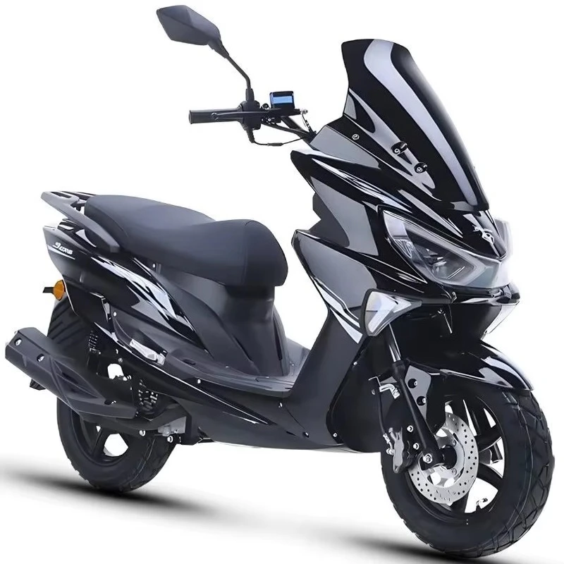 Moto électrique à grande vitesse pour adultes, voiture à batterie à pédale à 3 vitesses avec fonctionnalités fraîches haute puissance – Image 4