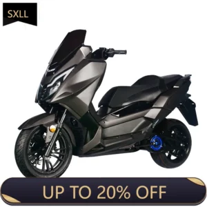 Moto de course électrique SXLL, moto électrique alimentée par batterie 72v
