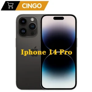 iPhone 14 Pro d'origine 128GB 256GB 512GB ROM 6GB RAM débloqué double eSIM 1SIM + 1eSIM 6.1 "OLED Face ID NFC A15 Apple Smartphone