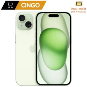 iPhone 15 128/256GB 6.1 pouces super retina XDR affichage A16 puce bionique double ESIM 4800 millions de pixels caméra principale déverrouillage d'origine