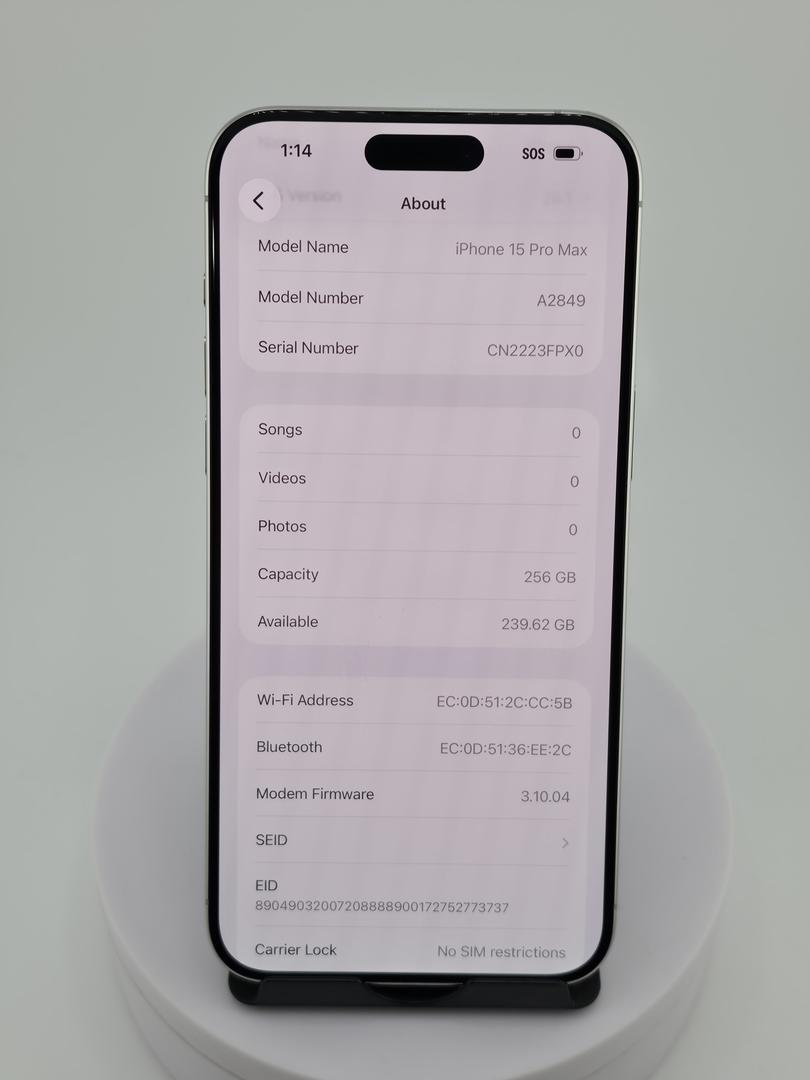 Iphone 15 Promax 1 To – Image 9